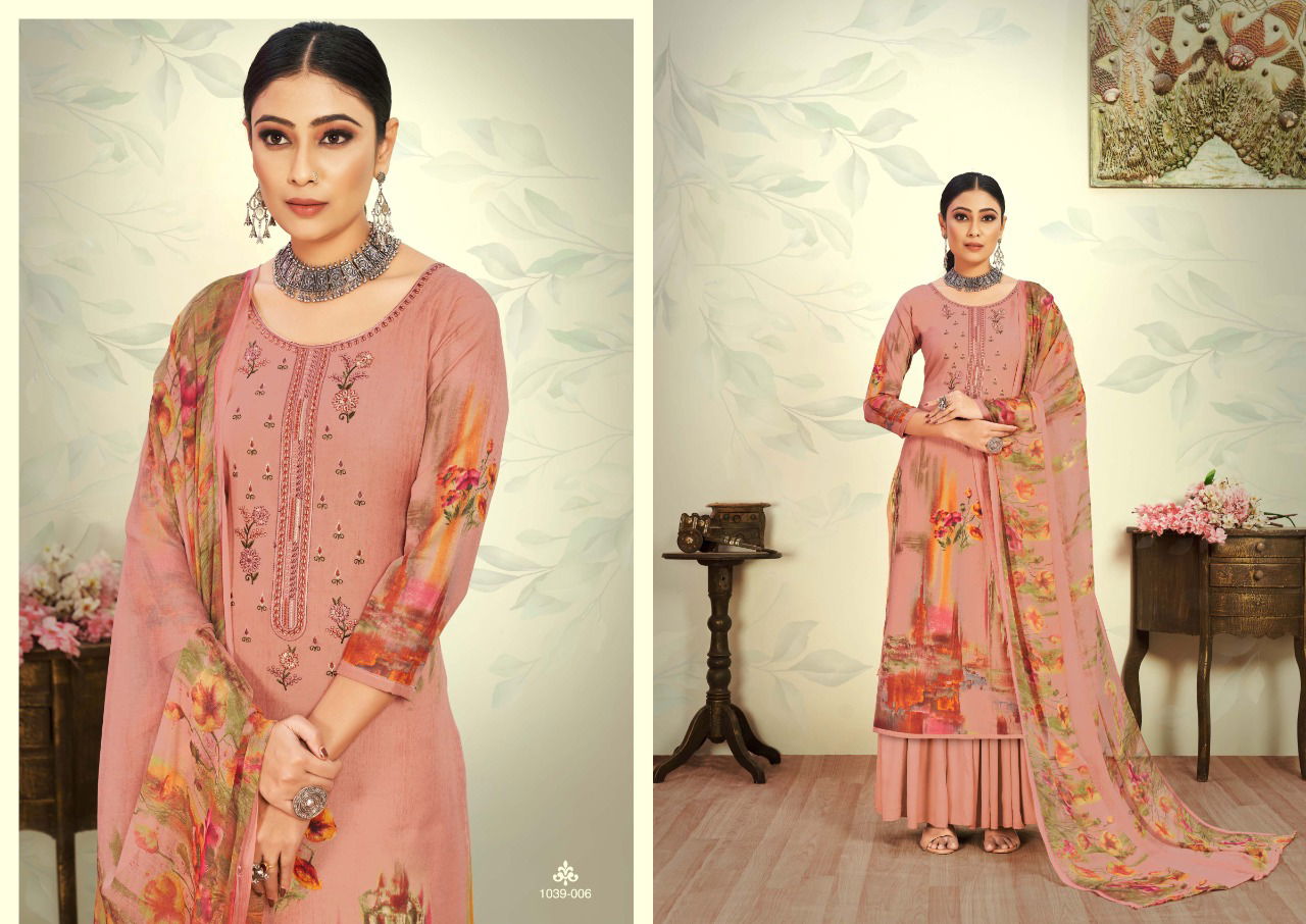 Romani Mareena New Designer Cotton Printed Ethnic Wear Designer Dress Material Collection